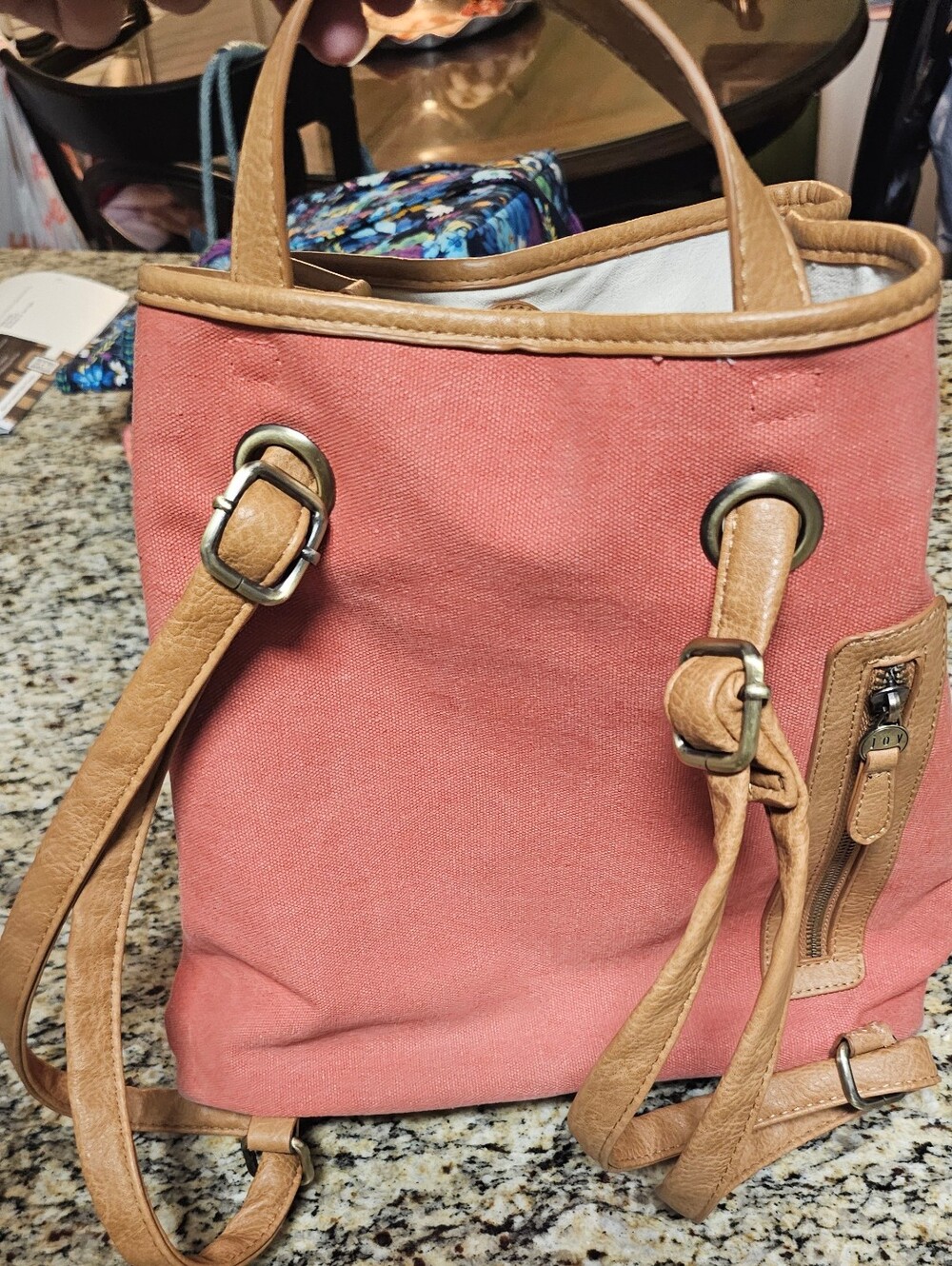 Joy Susan Canvas Backpack blends casual style with daily functionality - Picture 4 of 16